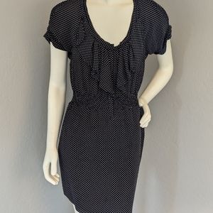 Rebecca Taylor Silk Polka Dot Mini Dress